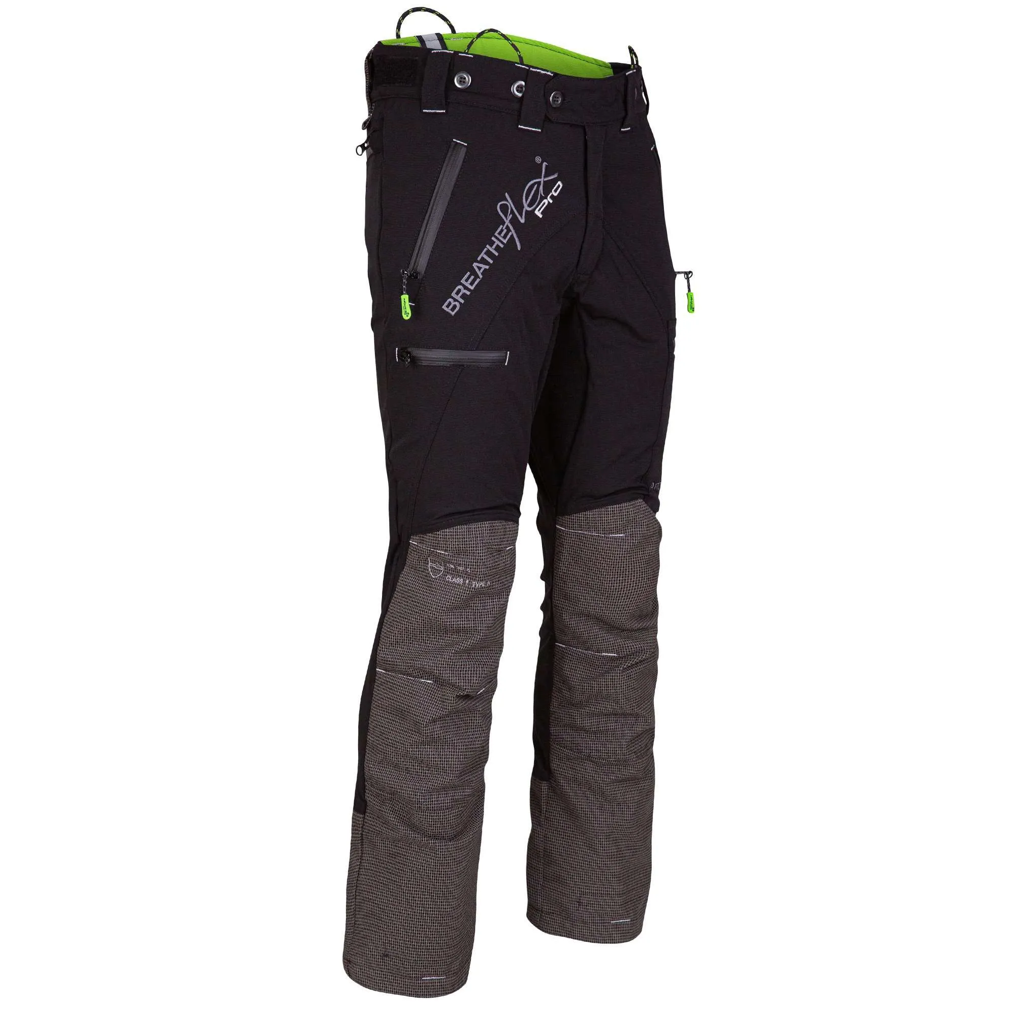 AT4070 Breatheflex Pro Chainsaw Pants Design C Class 1 - Black