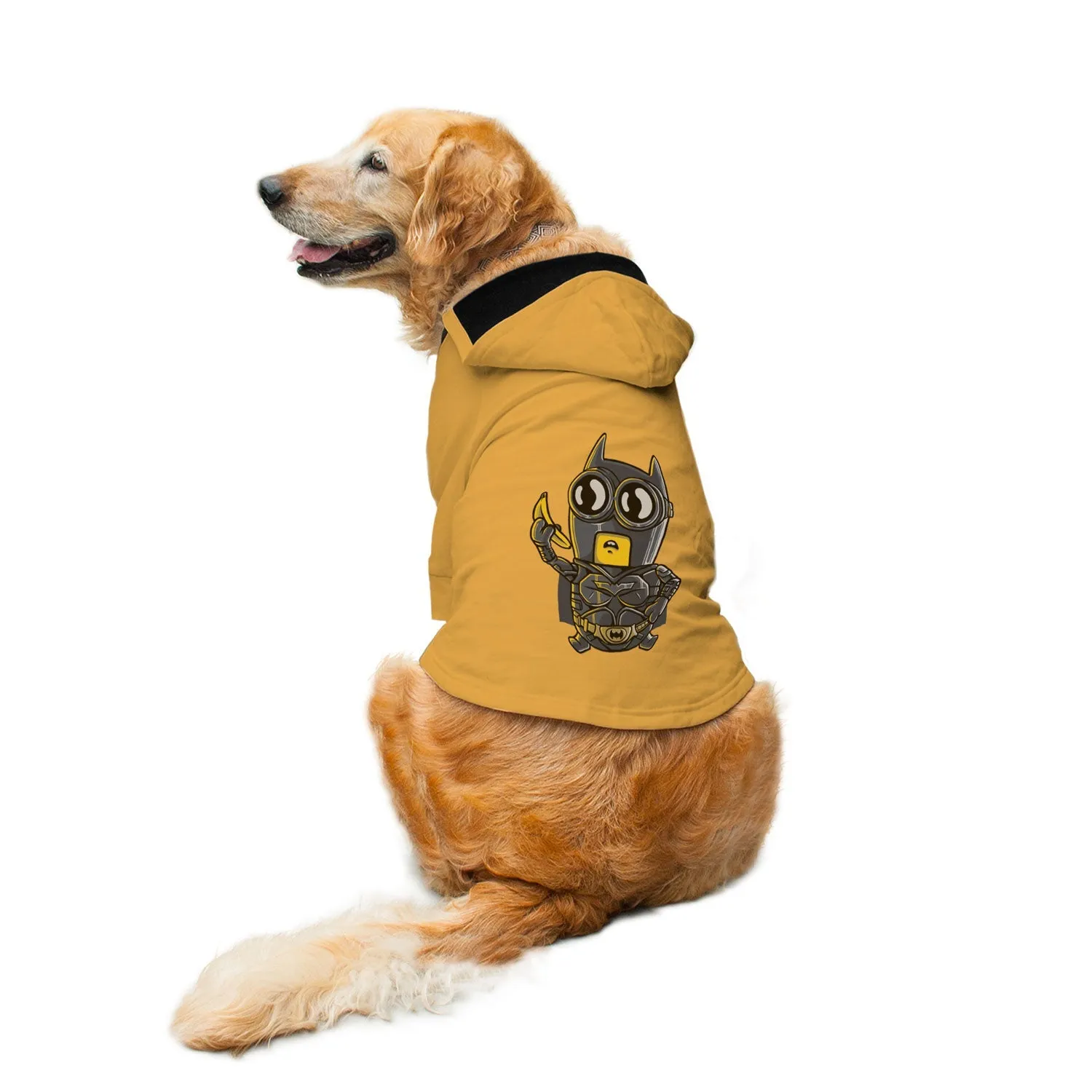 Bat Cartoon Dog Hoodie Jacket