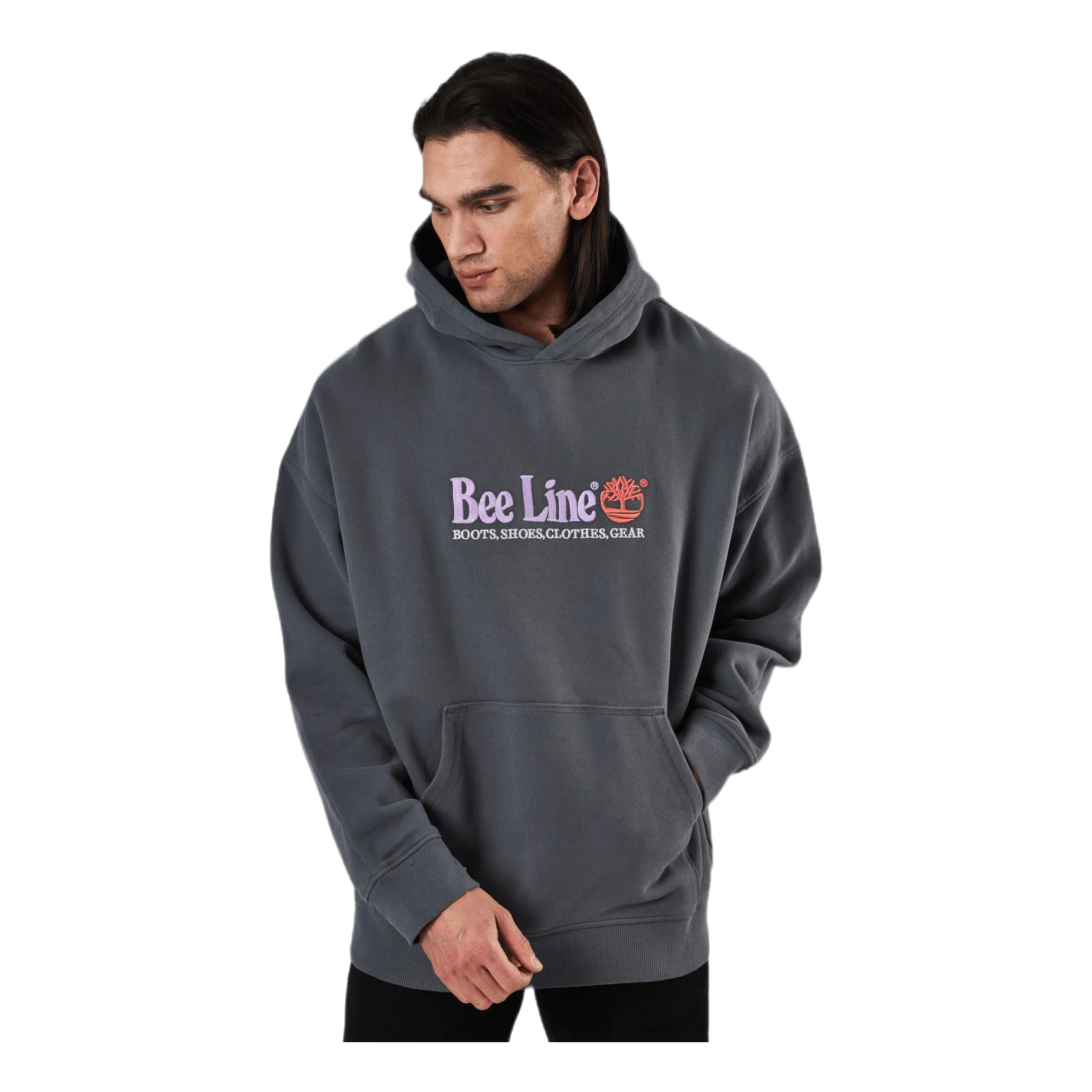 Beeline Hoodie Sweatshirt Iron Gate