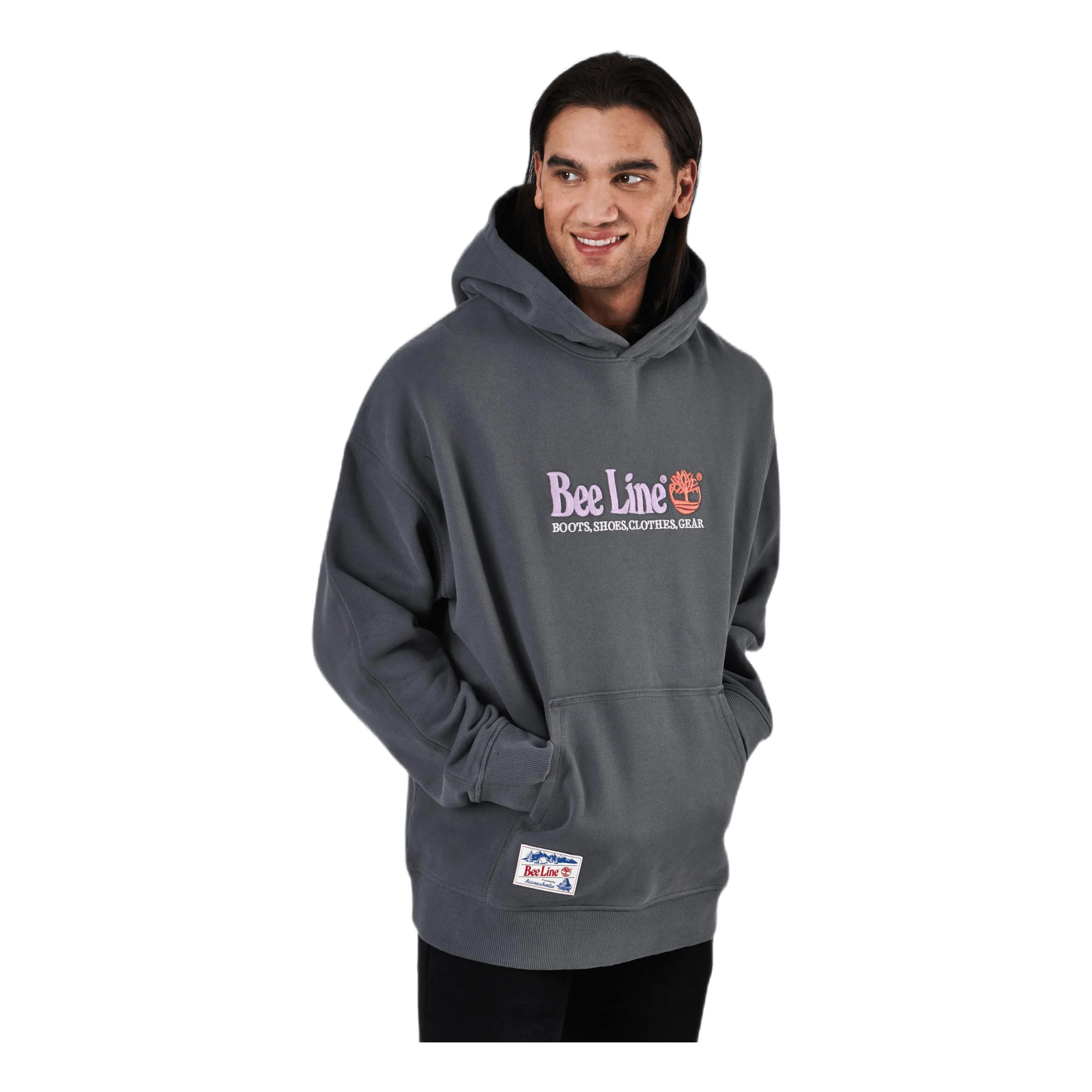 Beeline Hoodie Sweatshirt Iron Gate