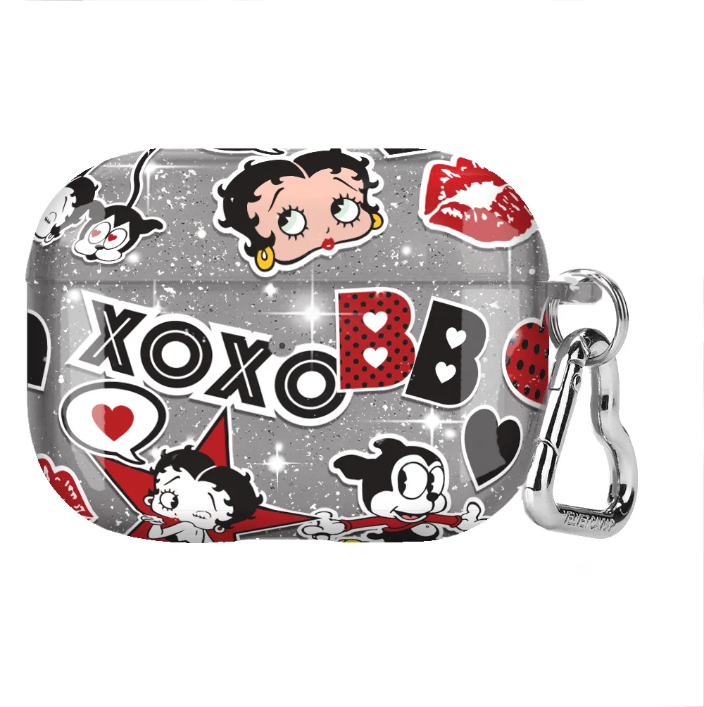 Betty Boop Sassy Glitter Airpod Case