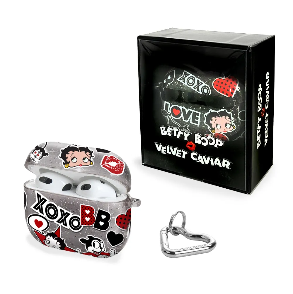 Betty Boop Sassy Glitter Airpod Case