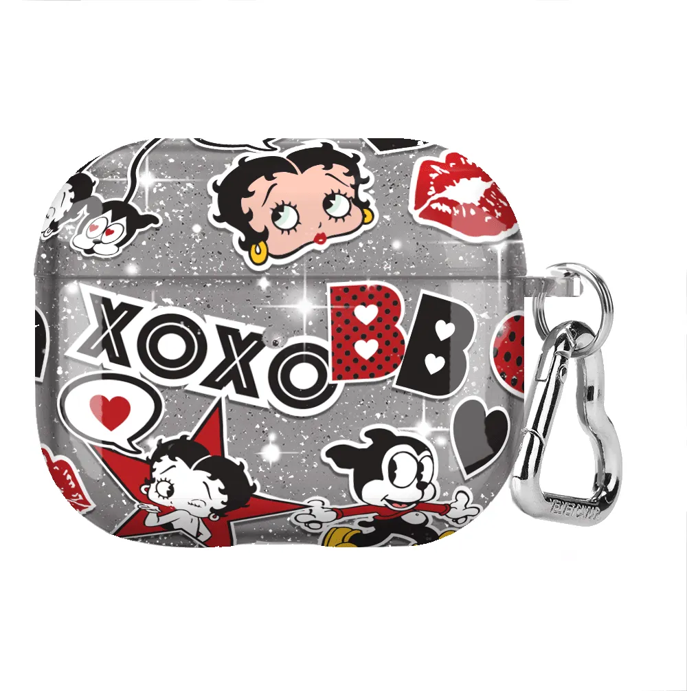 Betty Boop Sassy Glitter Airpod Case