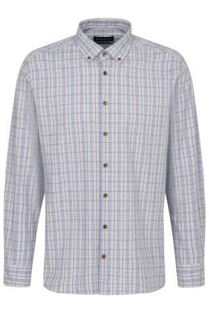 Bugatti - Botton Down Shirt, Check, Blue