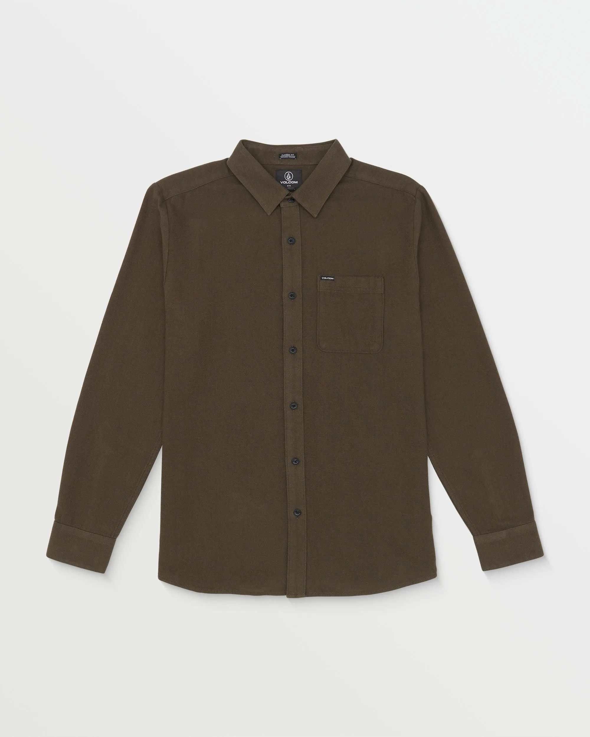 Caden Long Sleeve Flannel Shirt - Wren