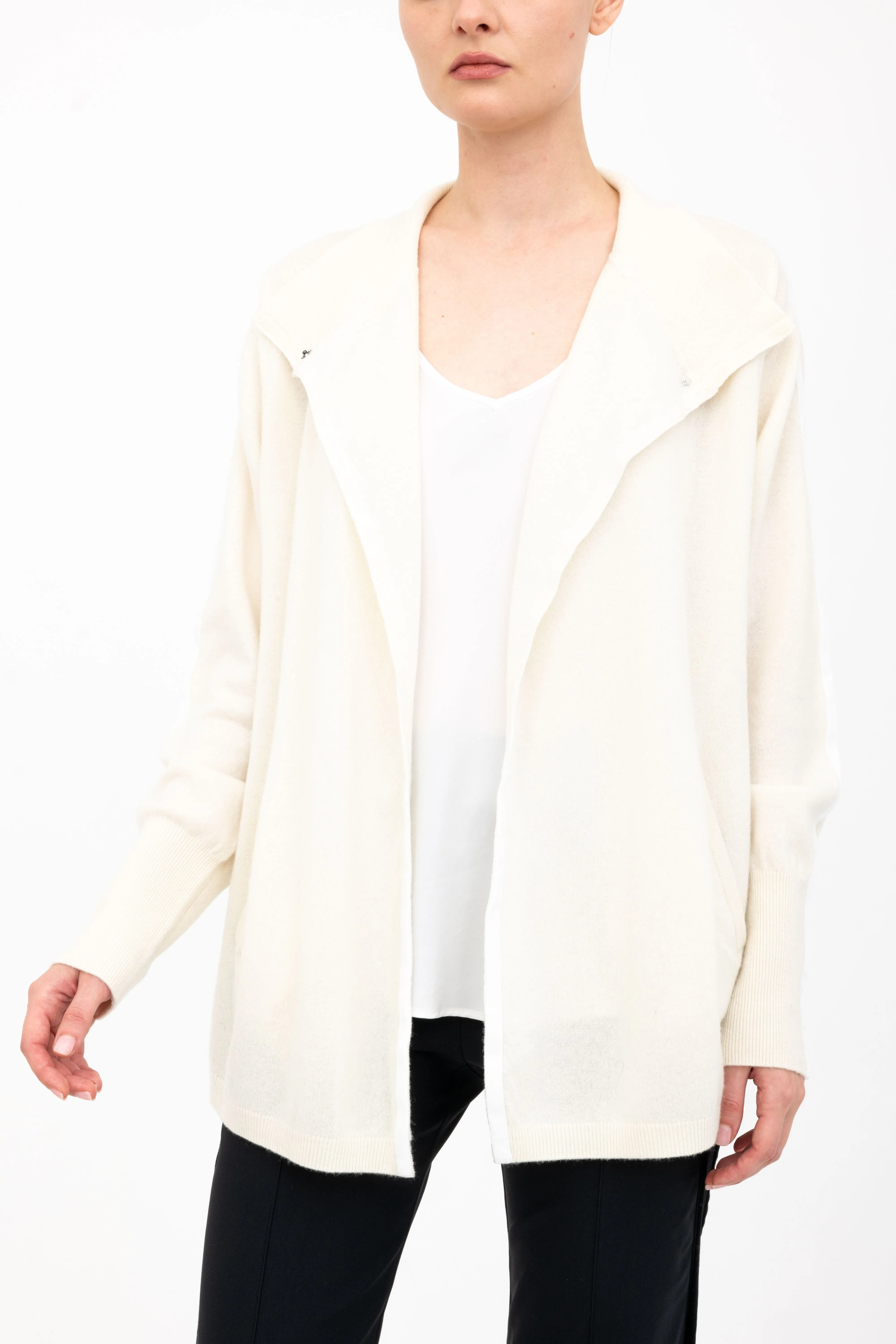 Cashmere Blend Double Breast Knit Cardigan - ACACIA H24