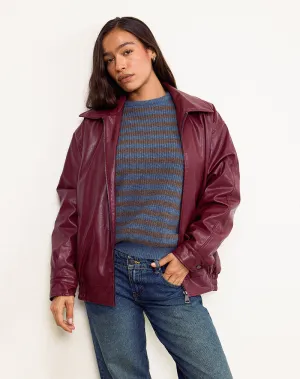 Cavita Jacket in Burgundy