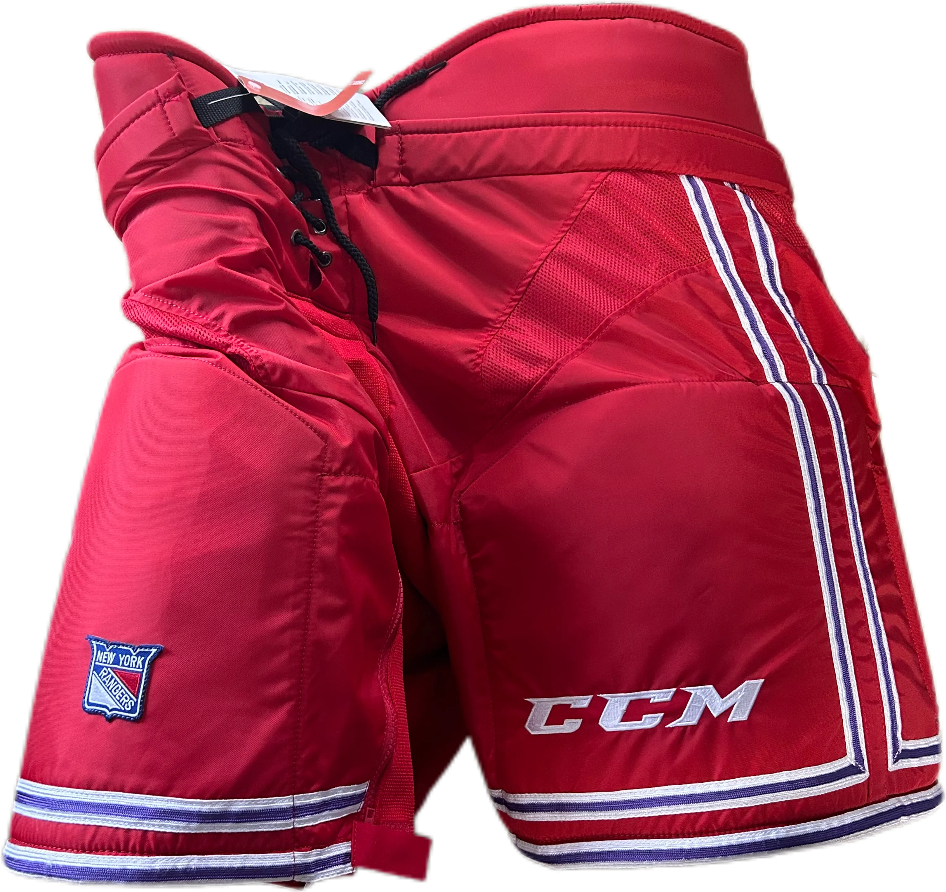 CCM HP35 - NHL Pro Stock Hockey Pant - New York Rangers (Red/Blue/White)