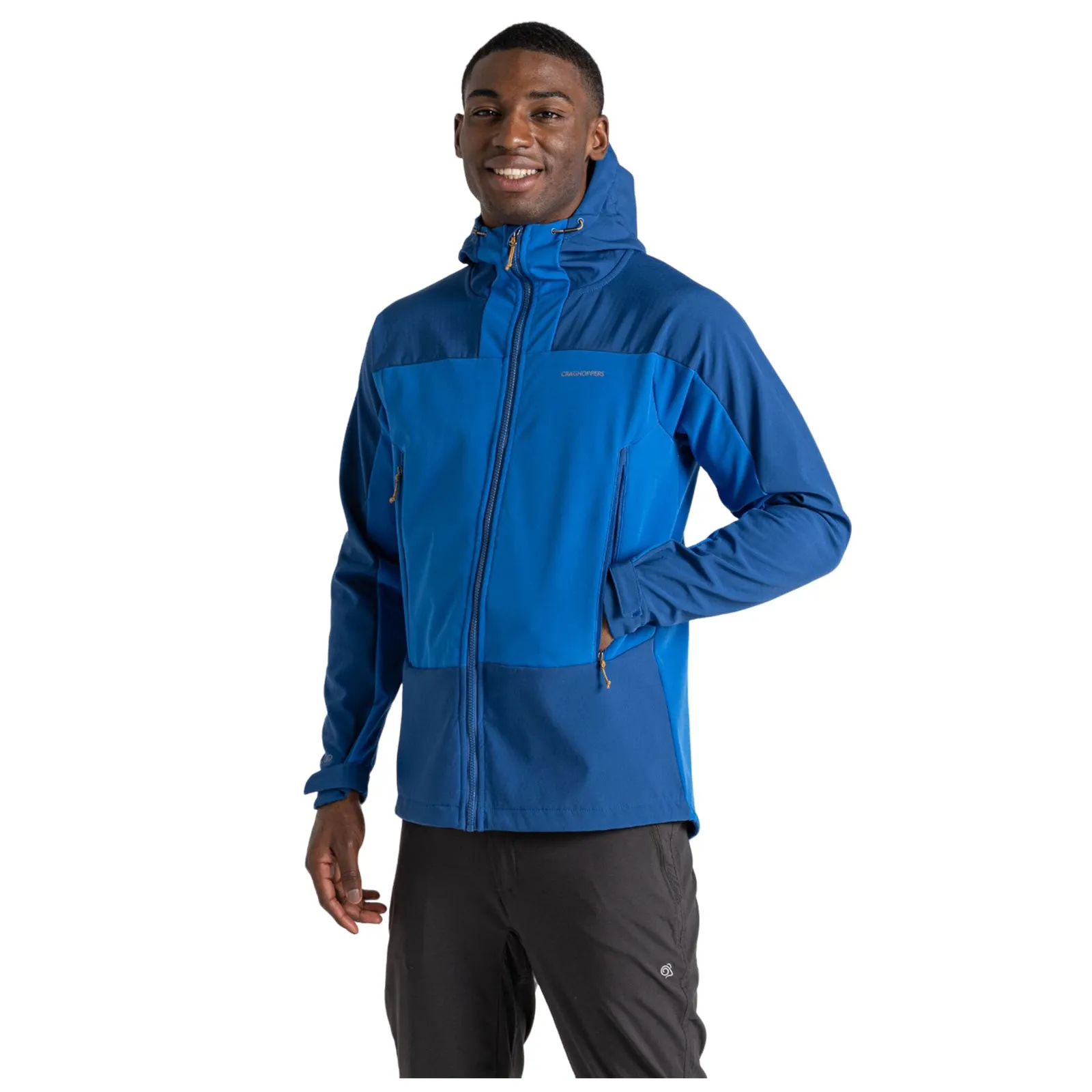 Craghoppers Mens Tripp Hooded Softshell Fleece Jacket