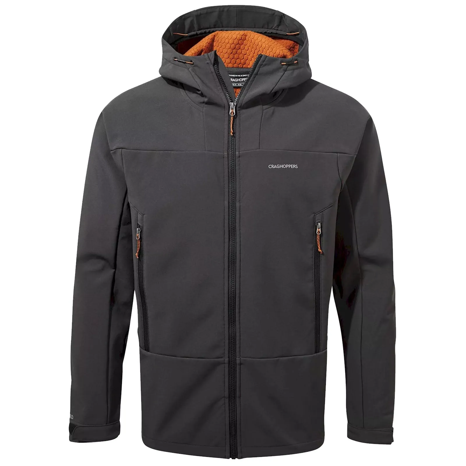 Craghoppers Mens Tripp Hooded Softshell Fleece Jacket