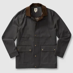 Duck Head Men's Waxed Duck Canvas Jacket / Magnet Grey