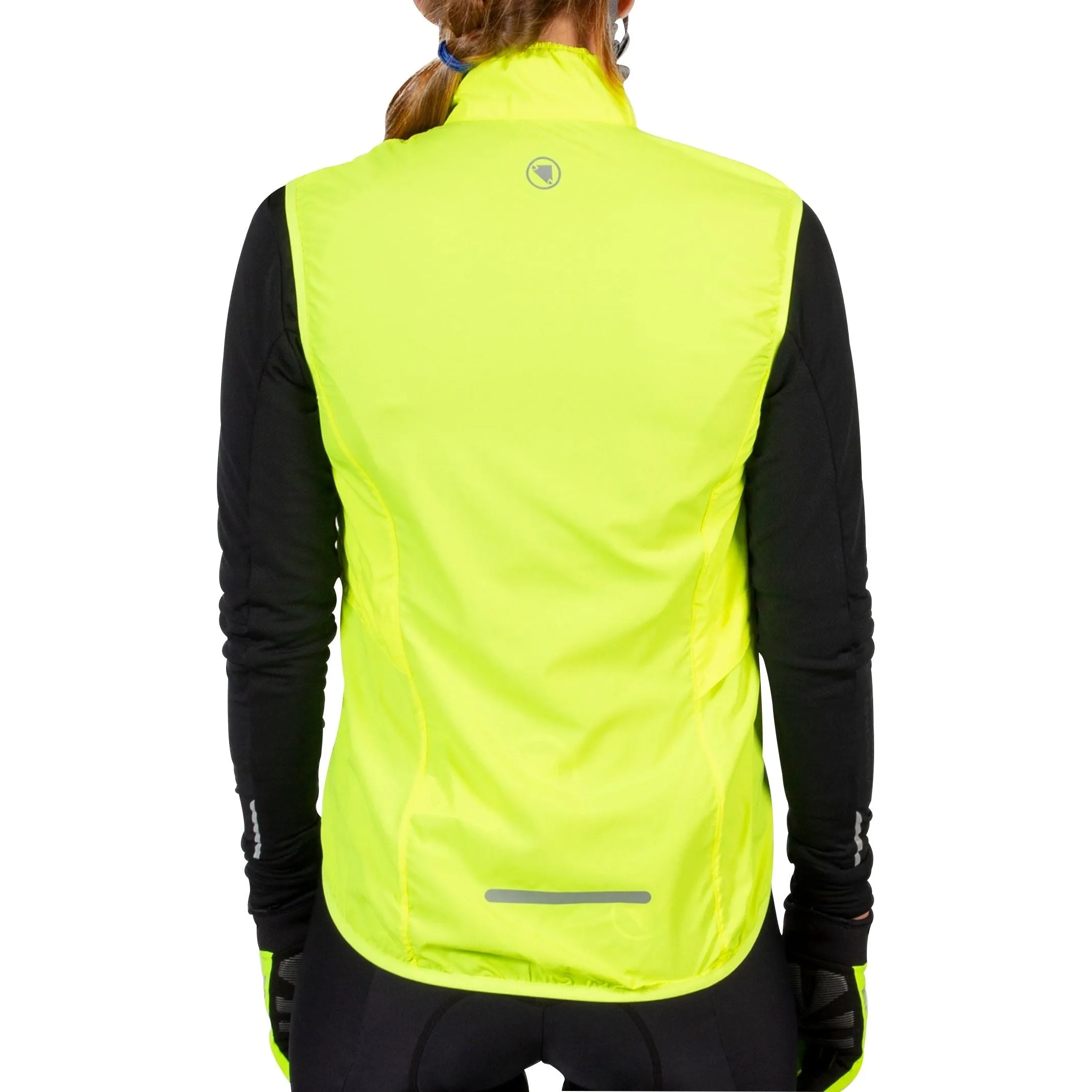 Endura Pakagilet Womens Cycling Gilet - Yellow