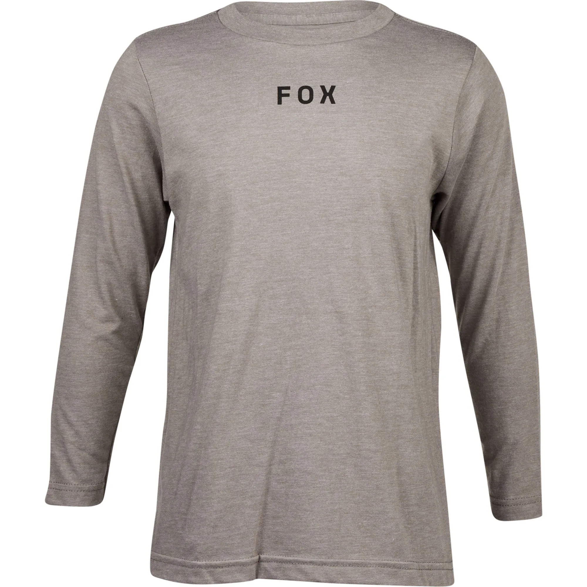 Fox Racing Youth Flora LS T-Shirt Heather Graphite Grey