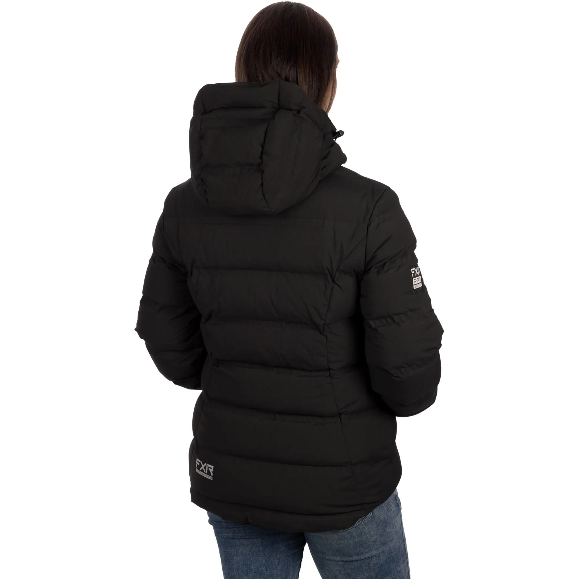 FXR Elevation Pro Down Snowmobile Jacket Black/Grey