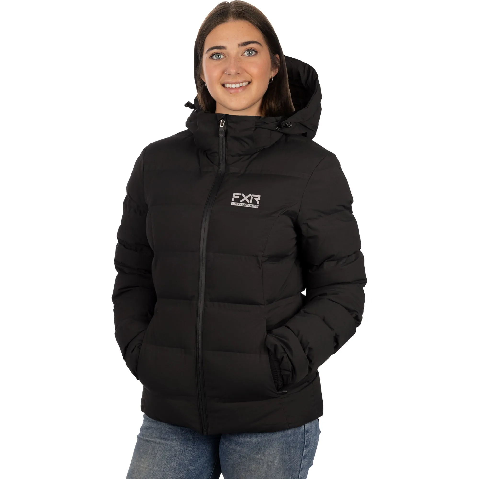 FXR Elevation Pro Down Snowmobile Jacket Black/Grey