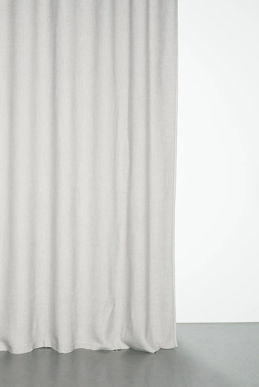 Heavy Norwegian Wool Curtains - Light Grey