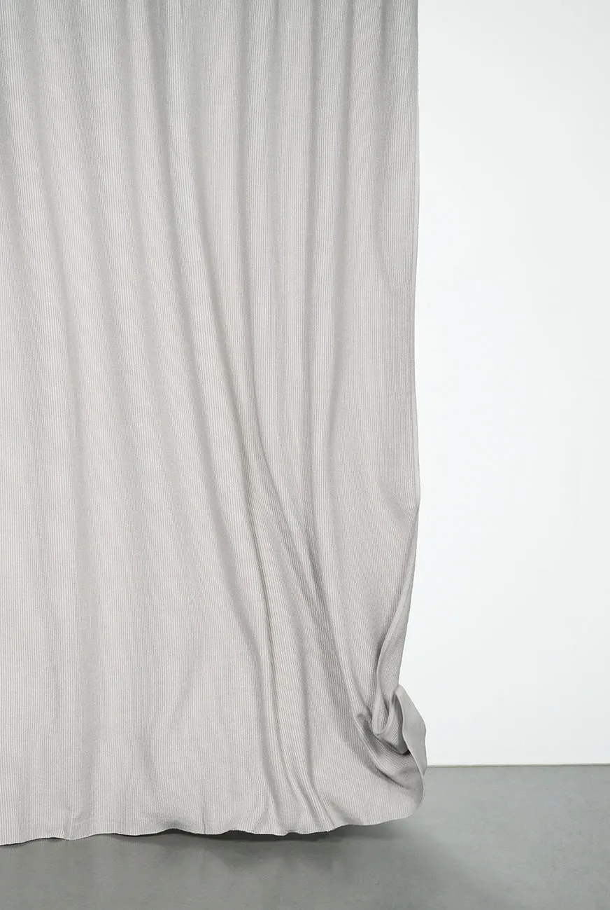 Heavy Norwegian Wool Curtains - Light Grey