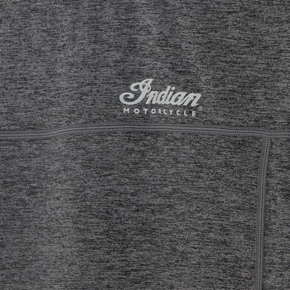 Indian Motorcycle Athlete Script T-Shirt Gray