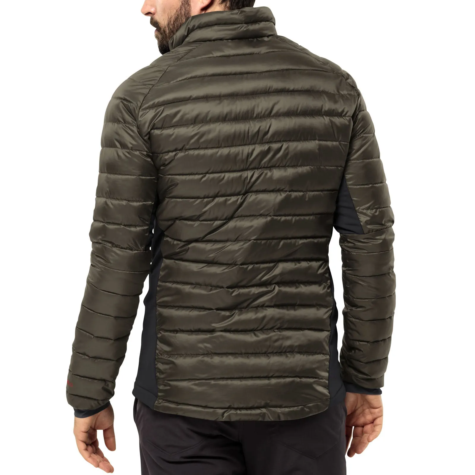 Jack Wolfskin Mens Routeburn Pro Insulated Down Jacket - Cold Coffee