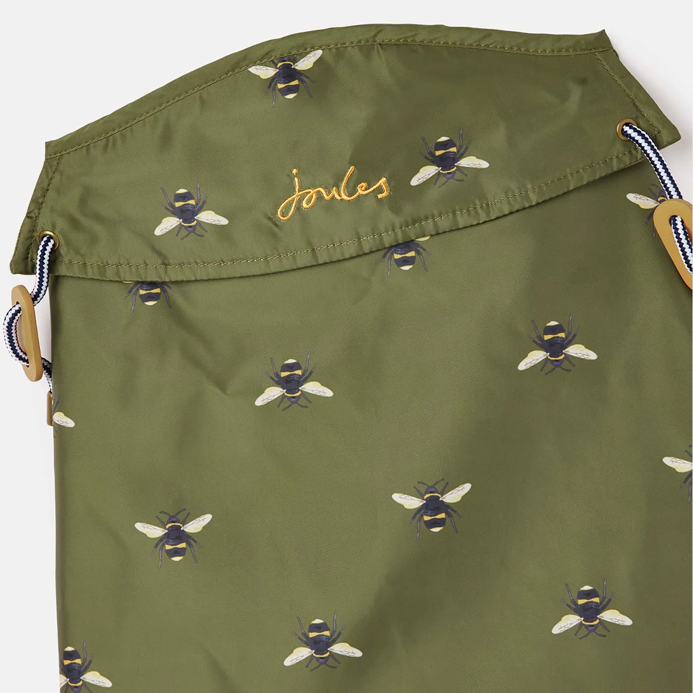 Joules Water Resistant Bee Print Raincoat