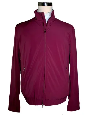 Kired Kiton Maroon Rain Coat - Lightweight Jacket - EU 52 / L SALE