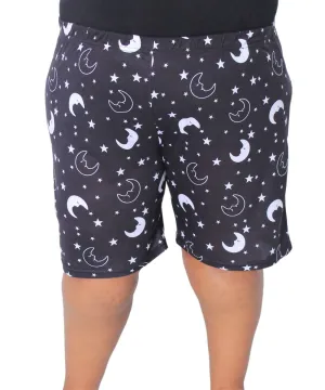 Ladies Printed Good Night PJ Shorts