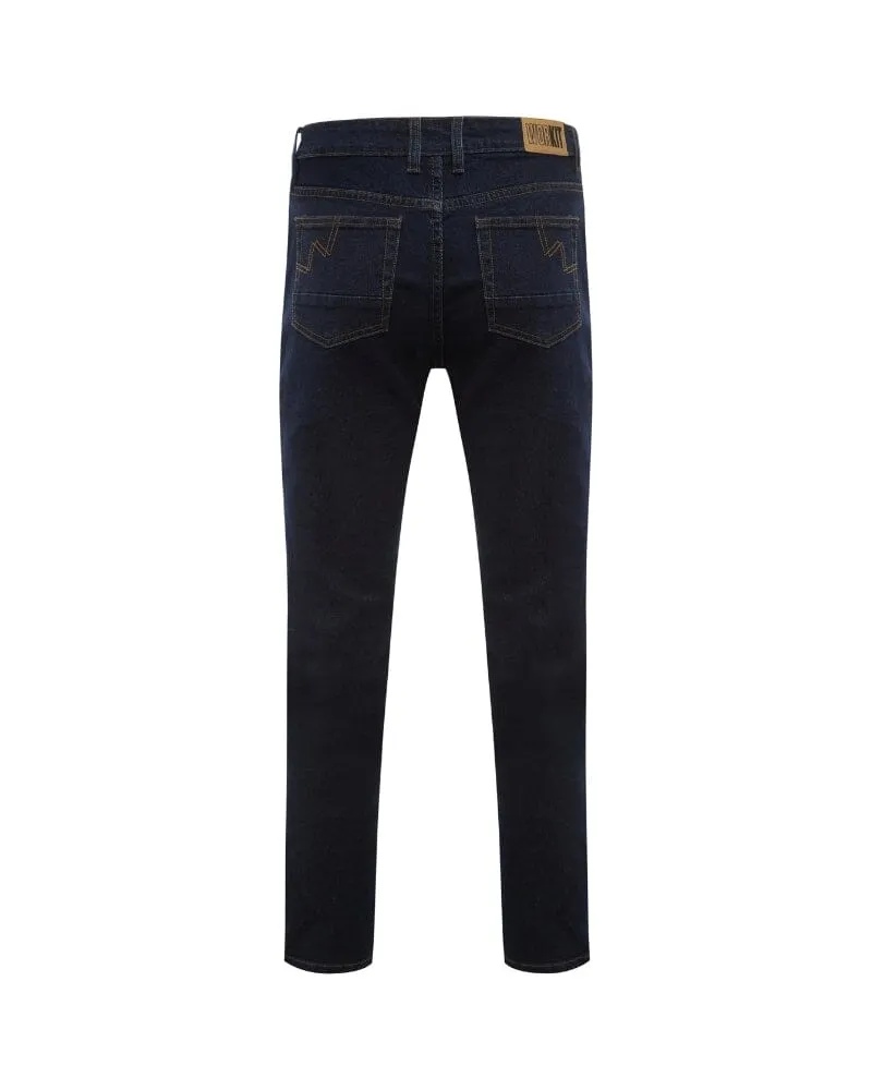 Ladies Stretch Jeans - Dark Denim