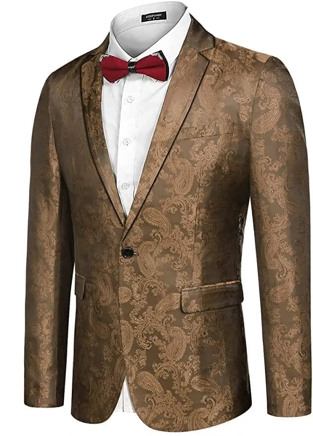 Lapel Stylish Suit Jacket (US Only)