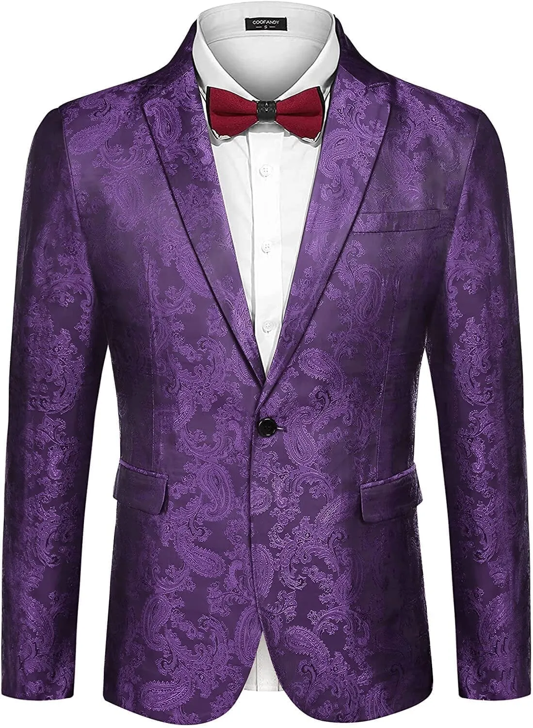 Lapel Stylish Suit Jacket (US Only)