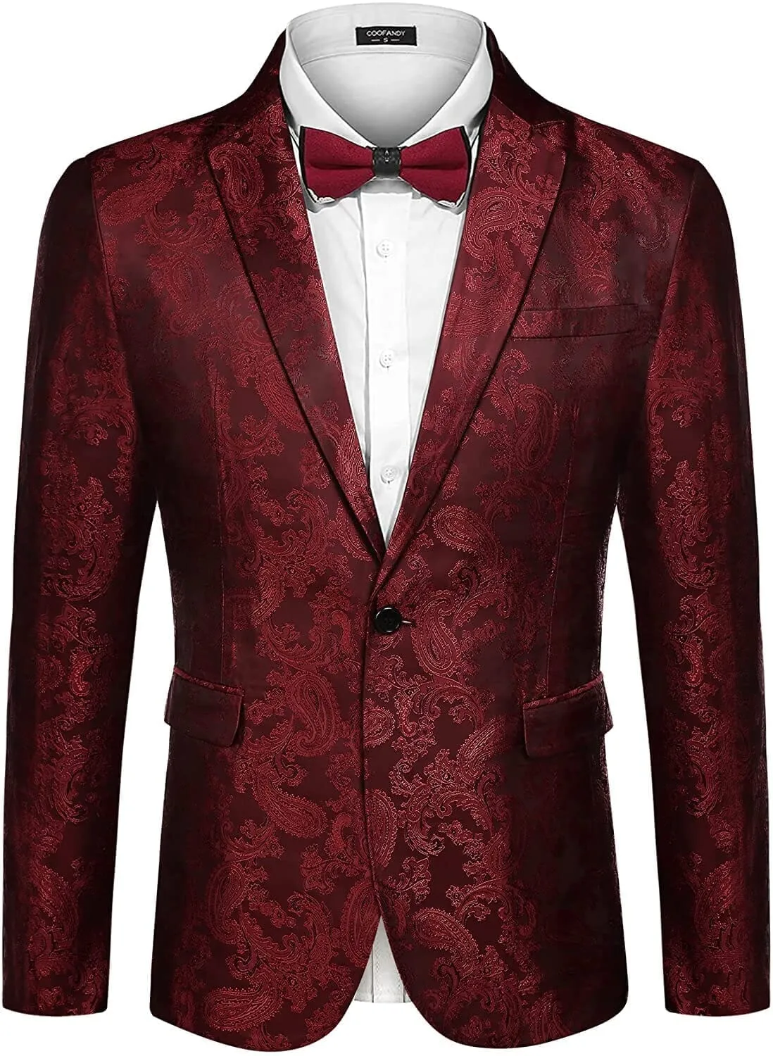 Lapel Stylish Suit Jacket (US Only)