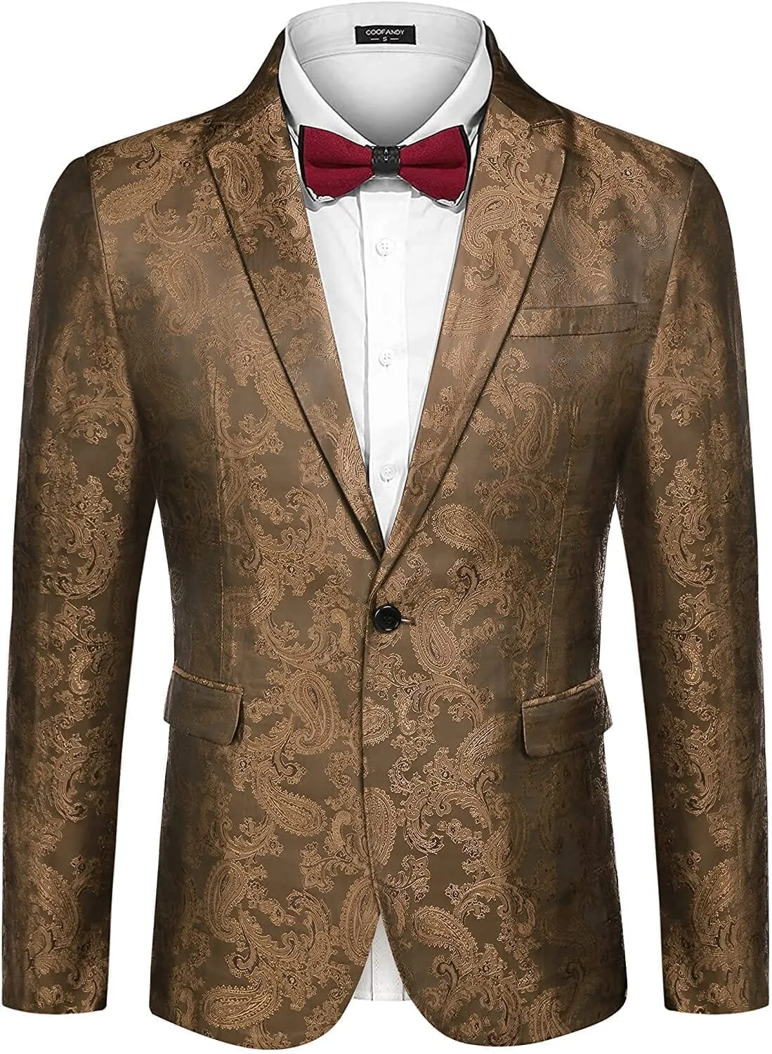 Lapel Stylish Suit Jacket (US Only)