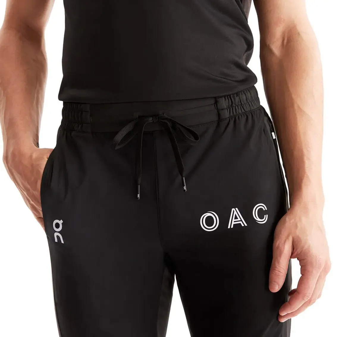 Mens On Running OAC Running Pants - Black