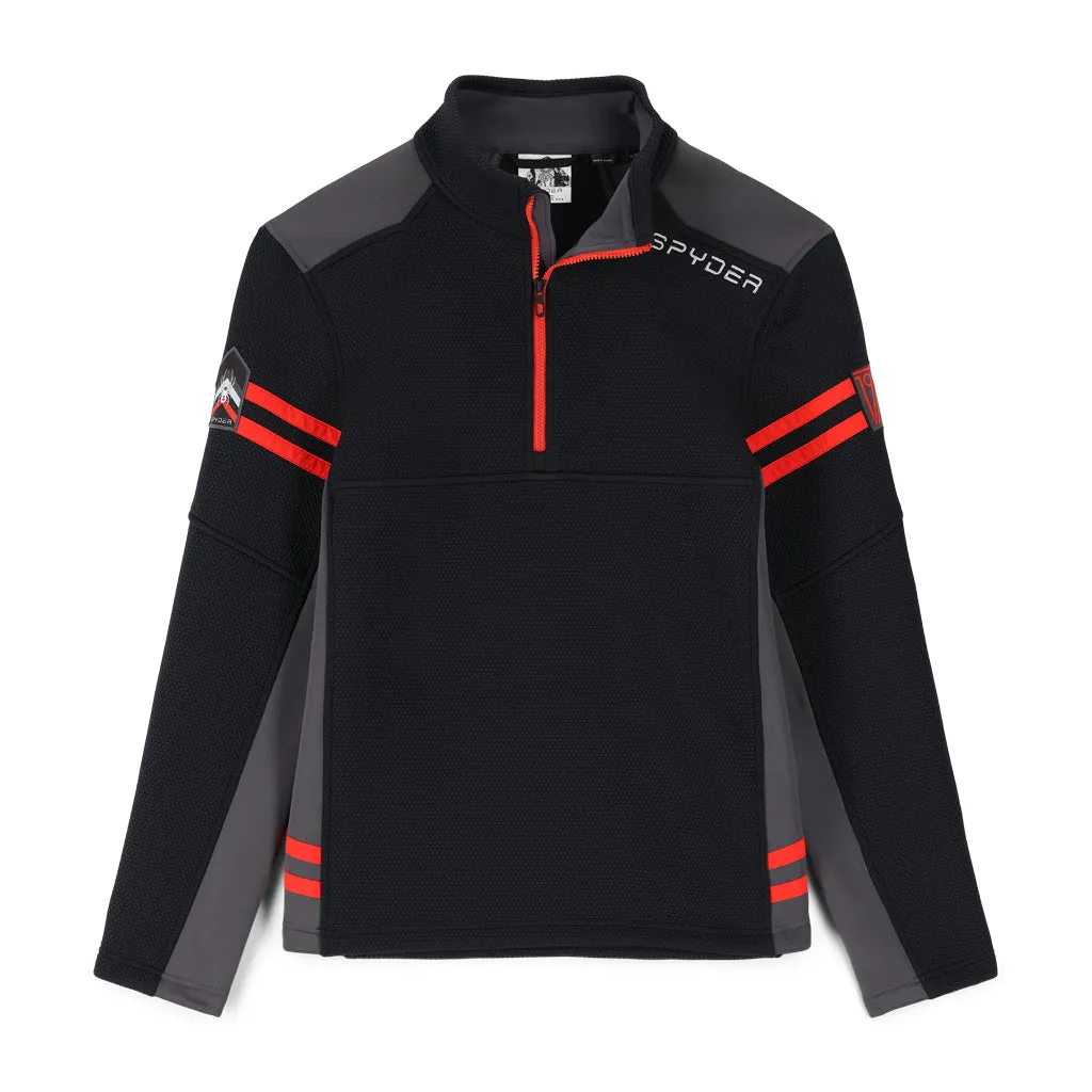 Mens Wengen Half Zip - Black (2022)