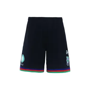 NRL 2024 Gym Shorts - New Zealand Warriors - Navy - Adult - DYNASTY