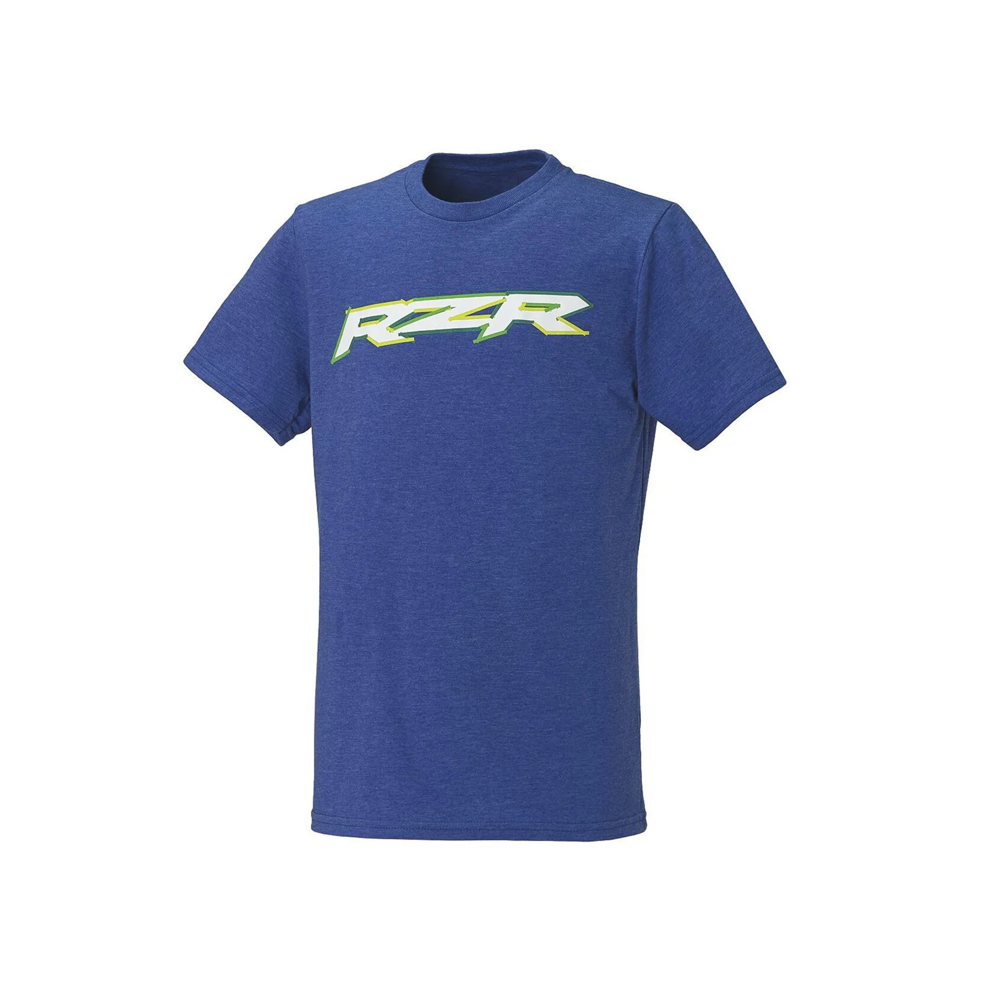 Polaris  Blue Youth RZR Graphic Logo Print Short Sleeve Tee T-Shirt