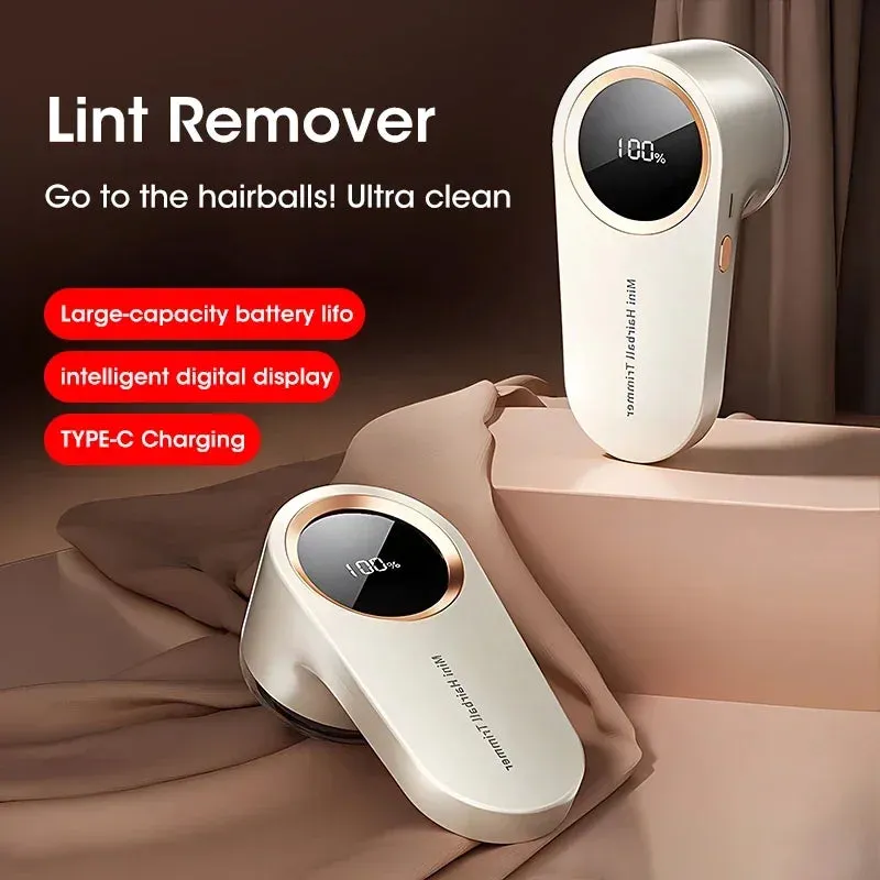 Portable Electric Lint Remover with LED Display