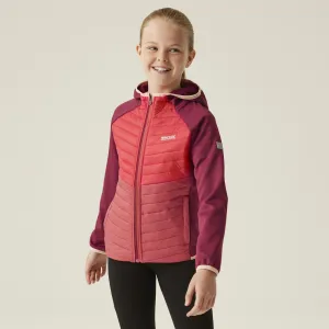 Regatta Kids Kielder Hybrid VIII Jacket - Rumba Red/Red Sky - 5-6YRS