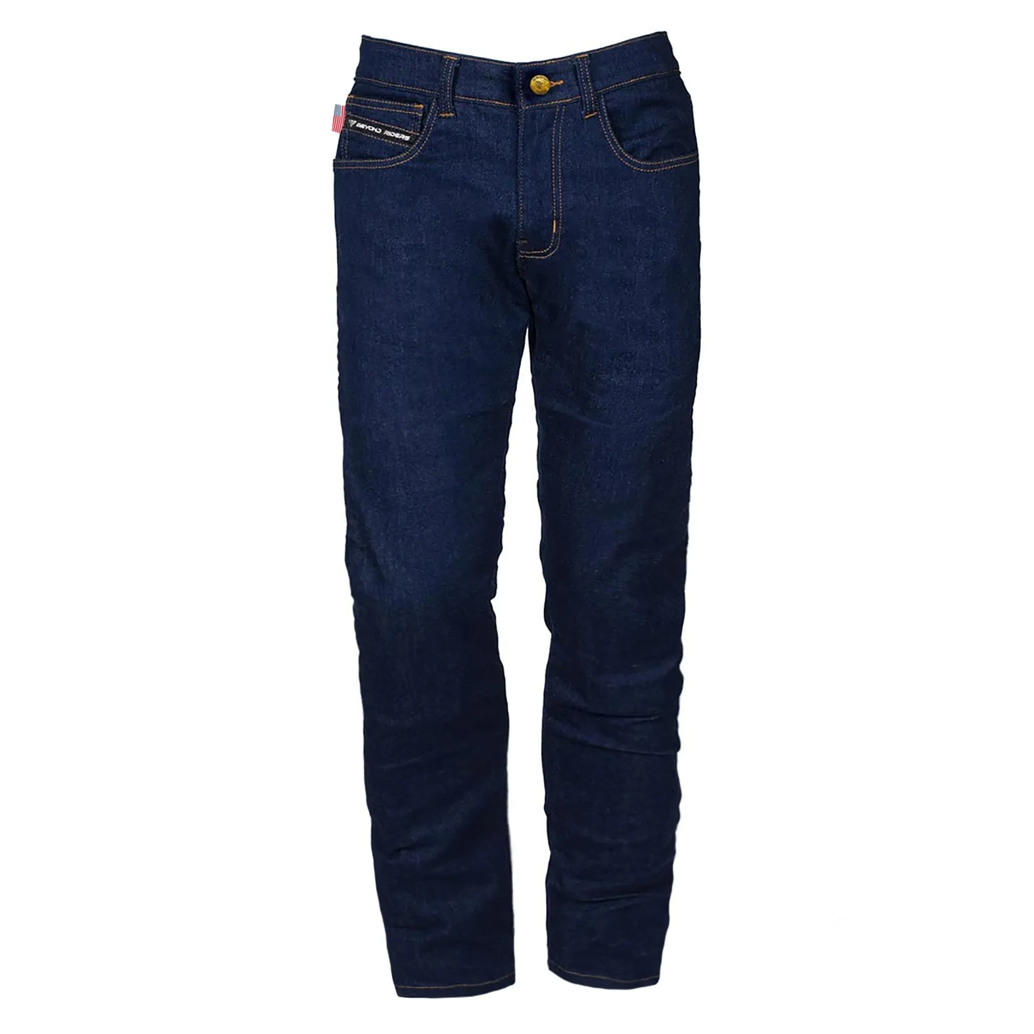 SALE Loose Fit Protective Jeans - Blue with Pads