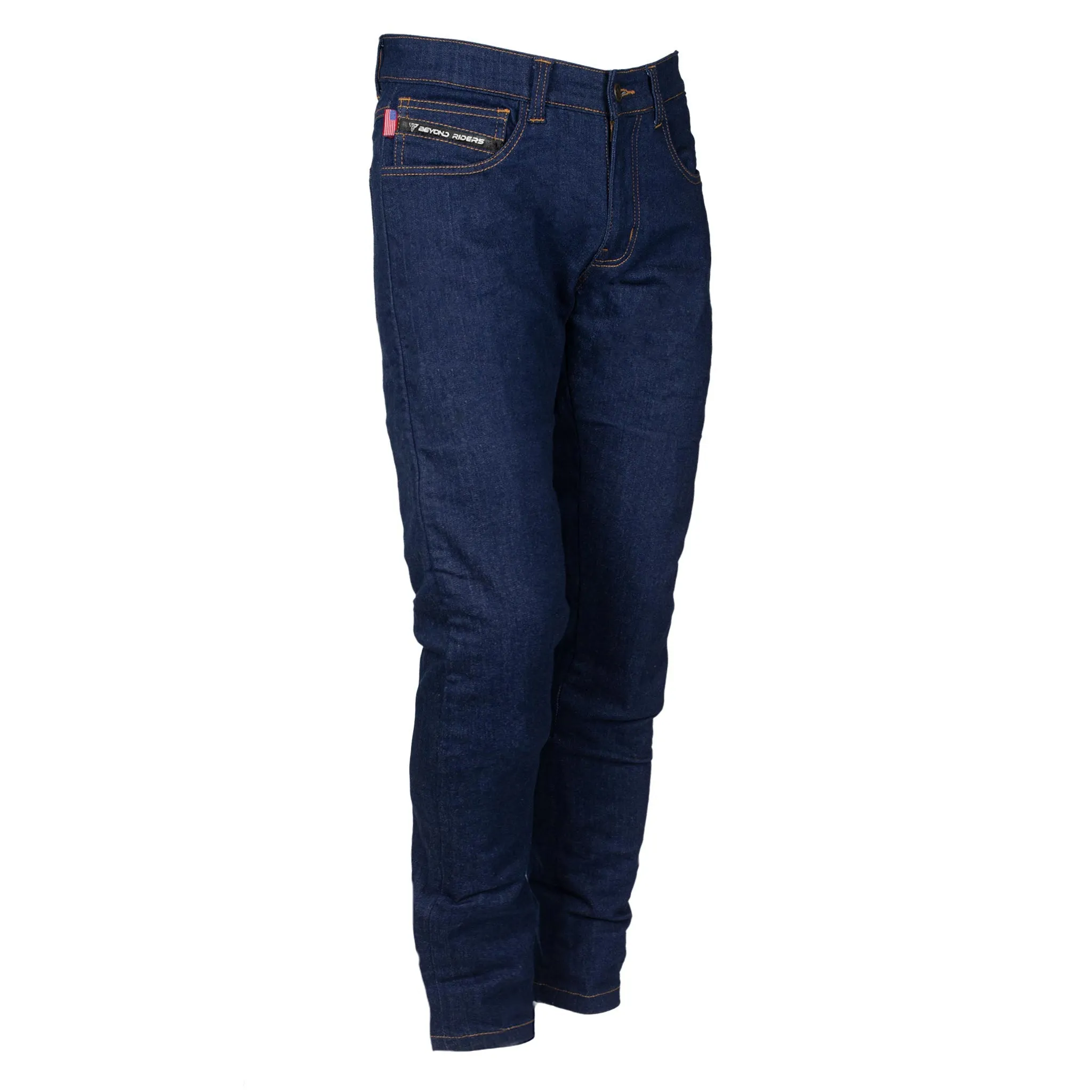 SALE Loose Fit Protective Jeans - Blue with Pads