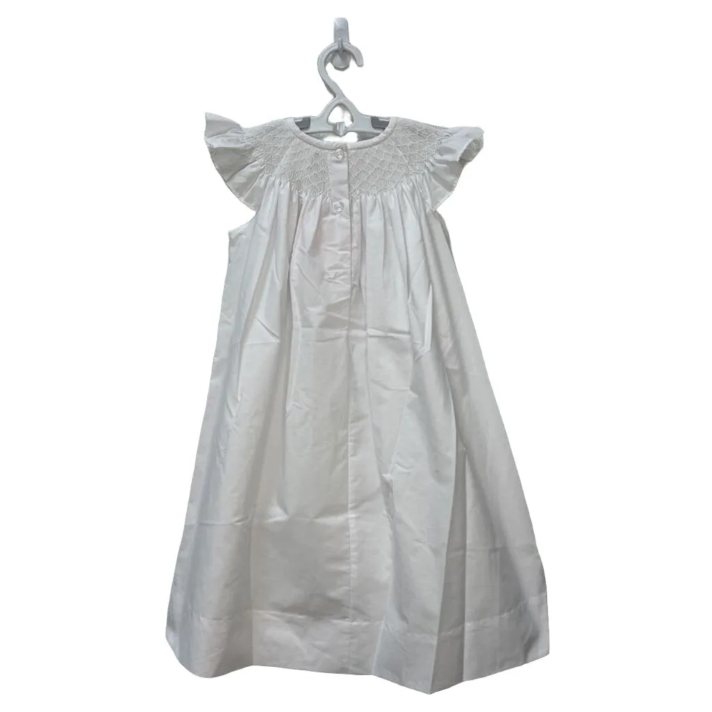 Shine Like A Pearl Smocked Dress