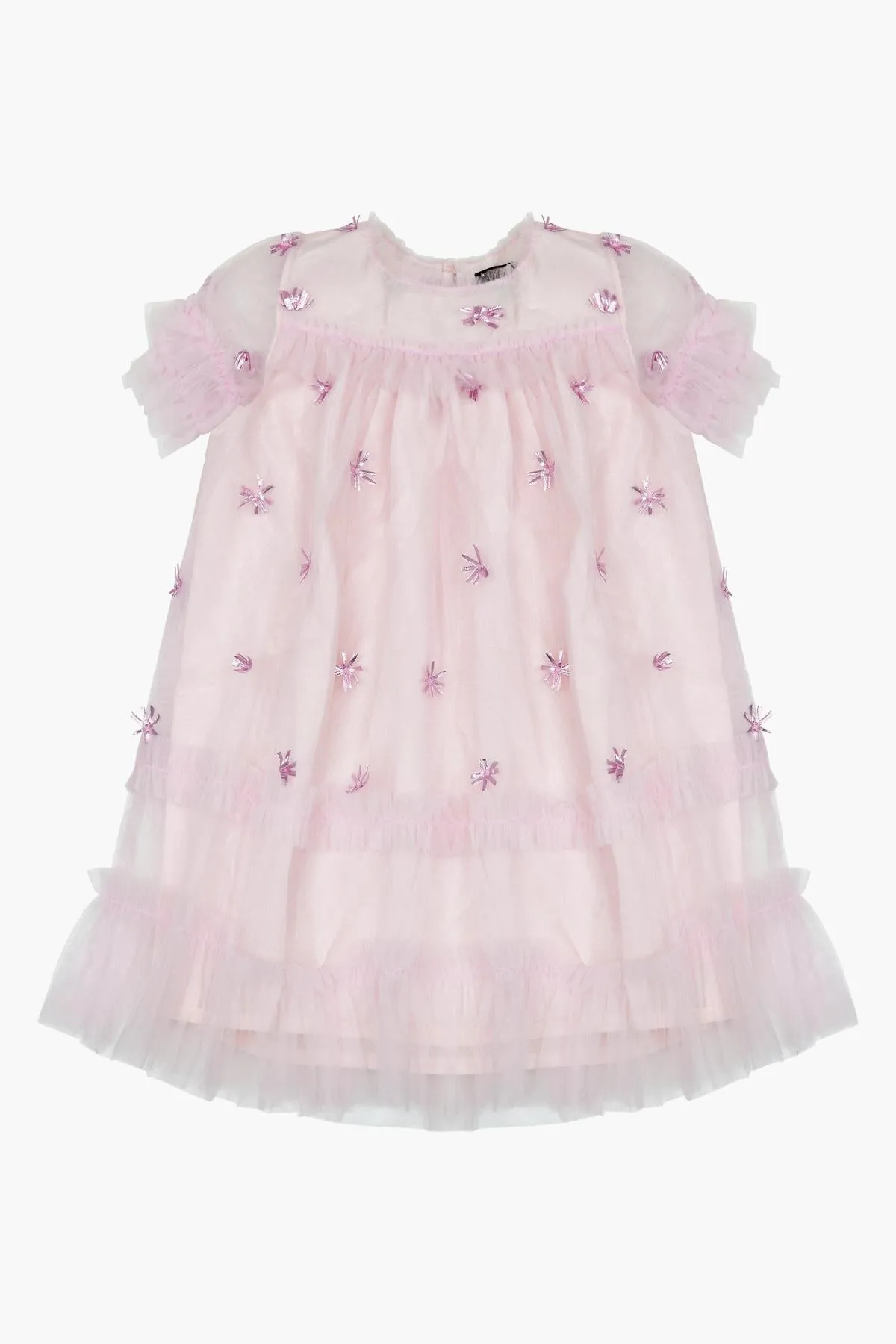 Velveteen Laylani Girls Dress - Pretty In Pink