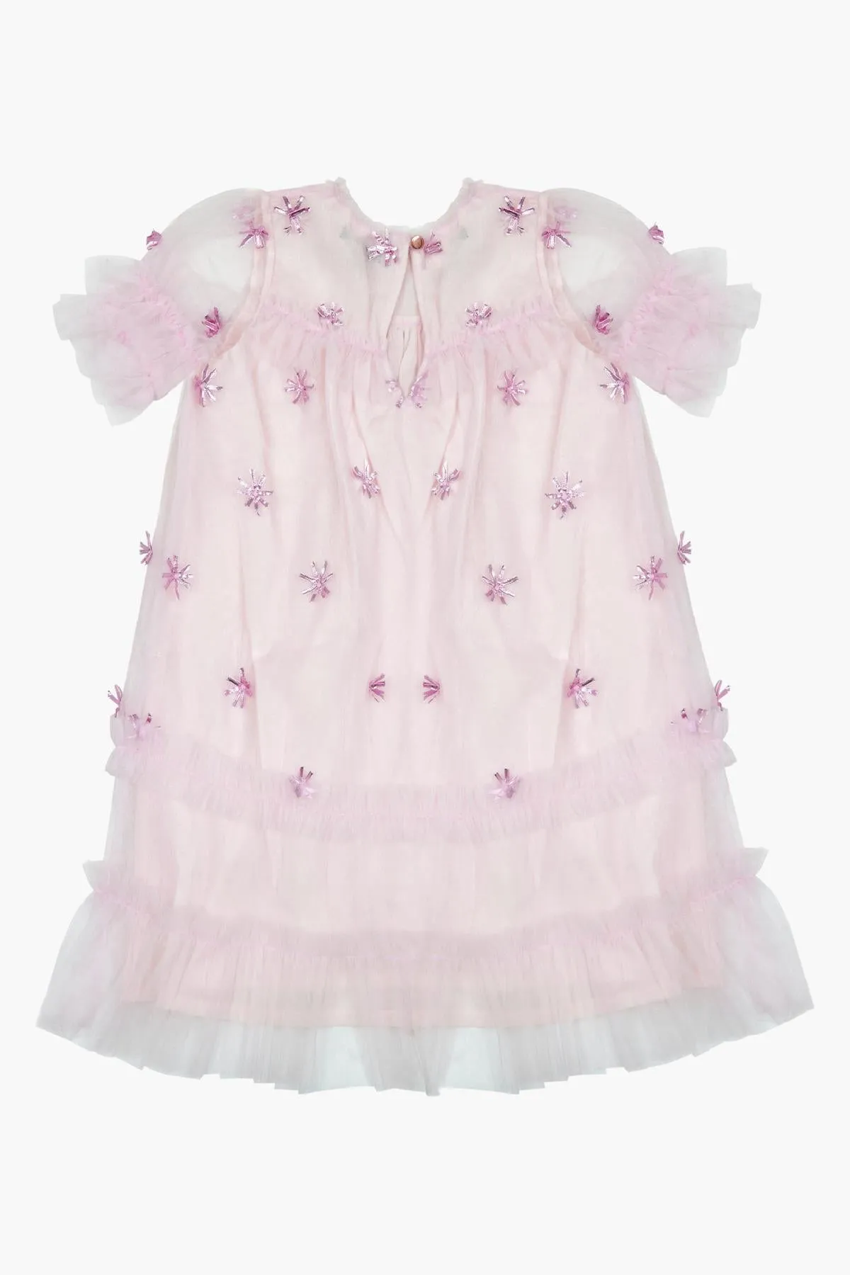 Velveteen Laylani Girls Dress - Pretty In Pink