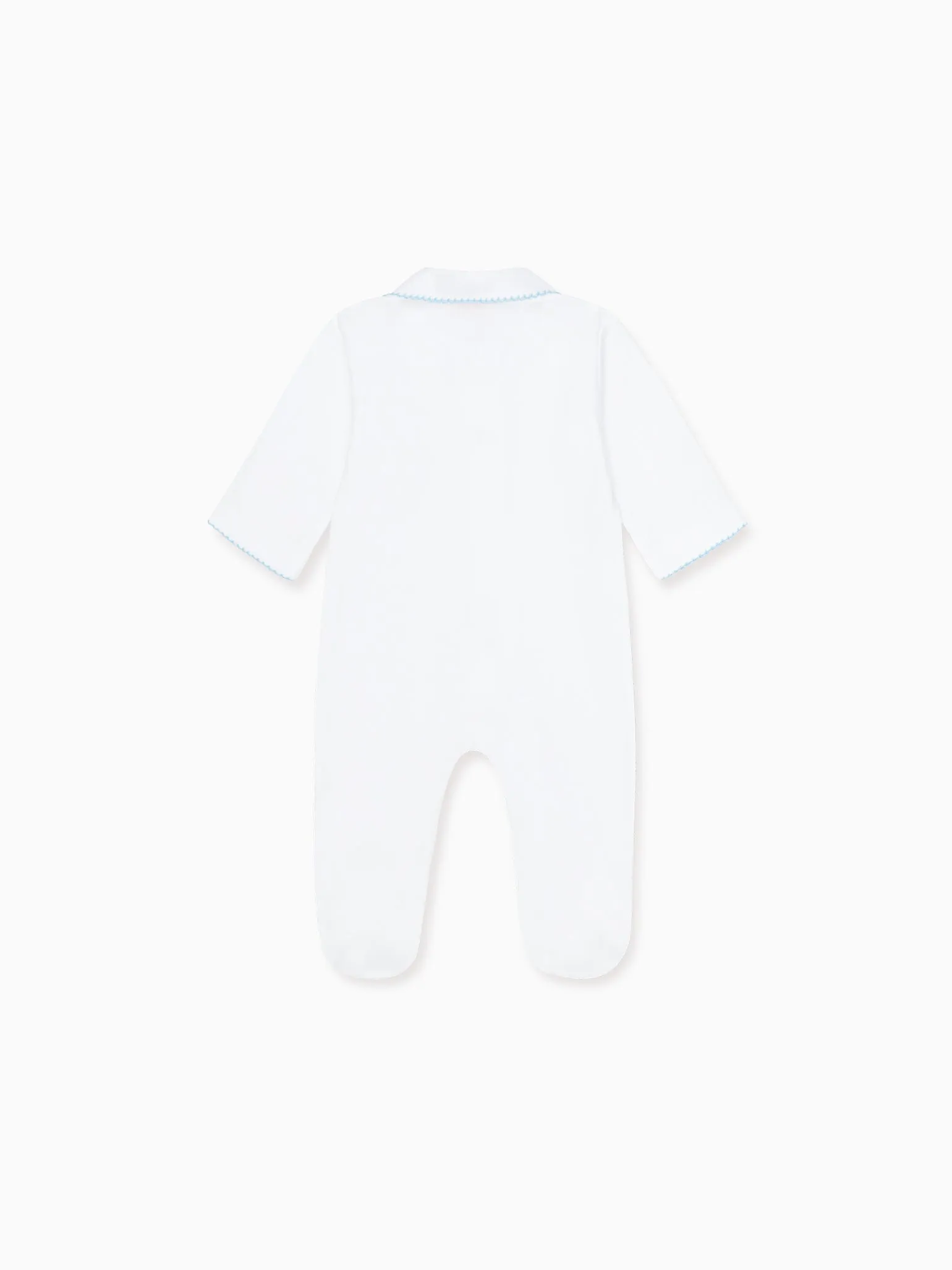 White Globo Balloon Baby Sleepsuit