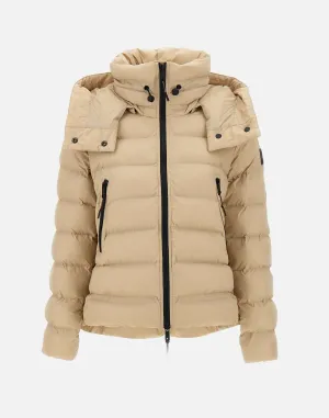 Women's Down Jacket with Removable Hood